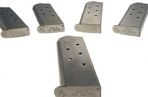 Genuine Original Colt 1911 45ACP 8 Round Single Stack Stainless Magazi ...