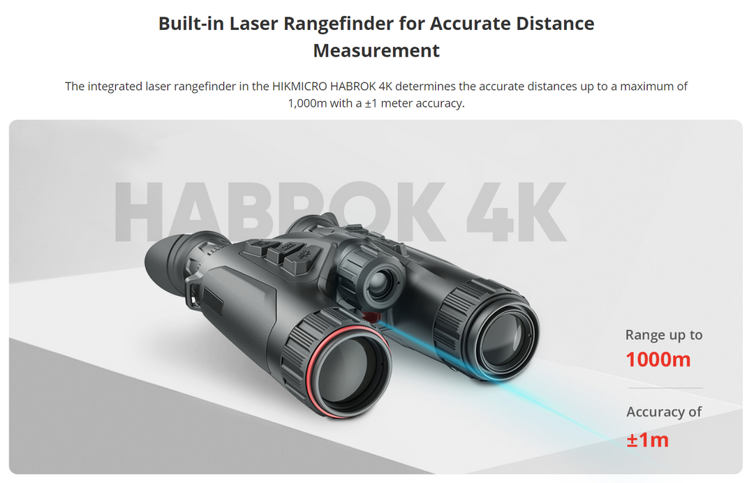 Hikmicro Habrok 4K HE25L Multi-Spectrum Binocular