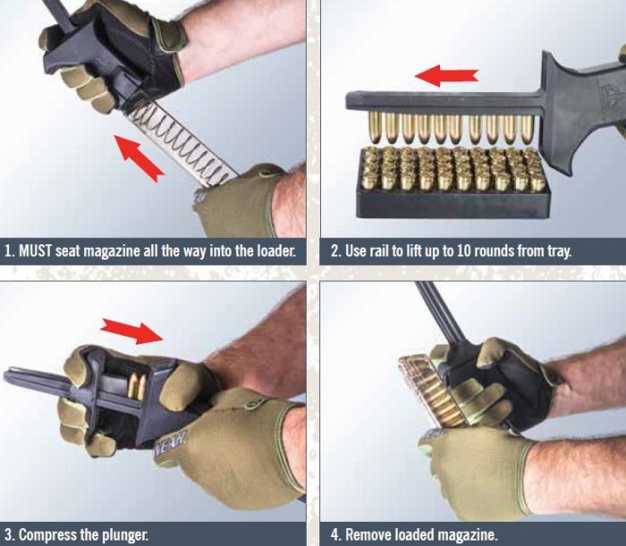 ETS C.A.M. Magazine Loader (9mm .40 / 45ACP / 223 - 308)