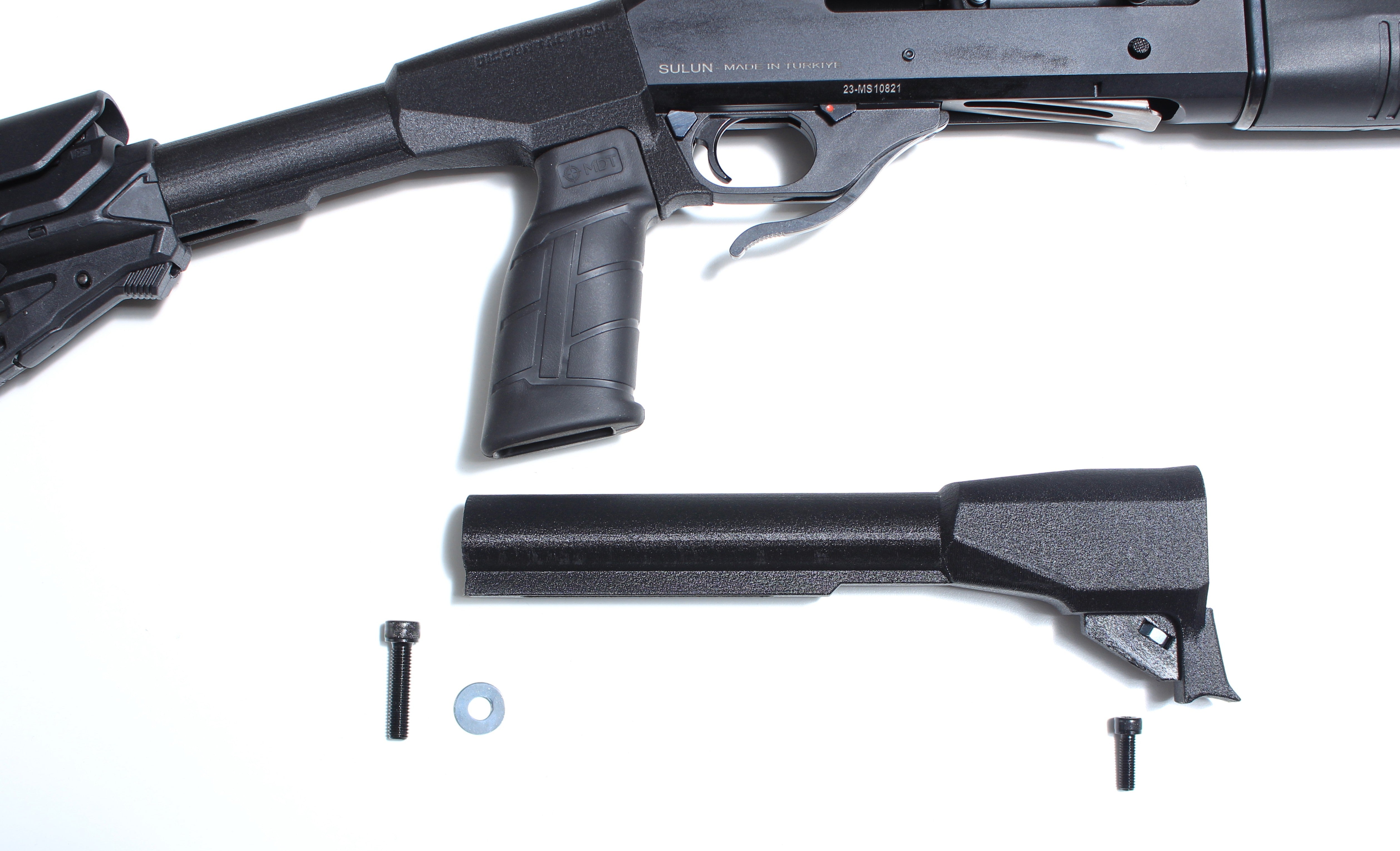 M4 AR-15 Mil-Spec Buffer Tube & Grip Adapter (For Sulun Arms