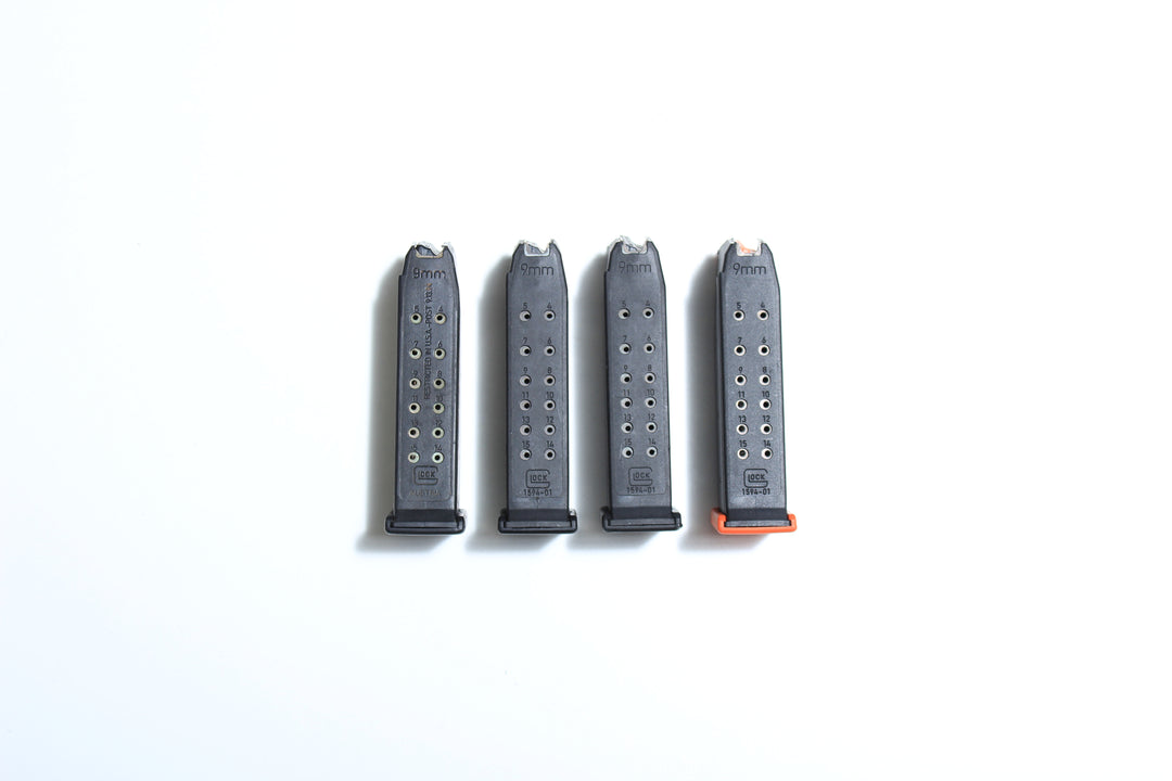 Glock 19 Factory 15 Round 9mm Magazines (Used - Very Good Condition)