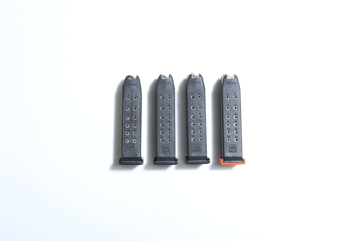 Glock 19 Factory 15 Round 9mm Magazines (Used - Very Good Condition)