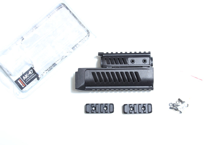 Fab Defense Ak-47 Quad Rail Polymer Handguard (Black or FDE)