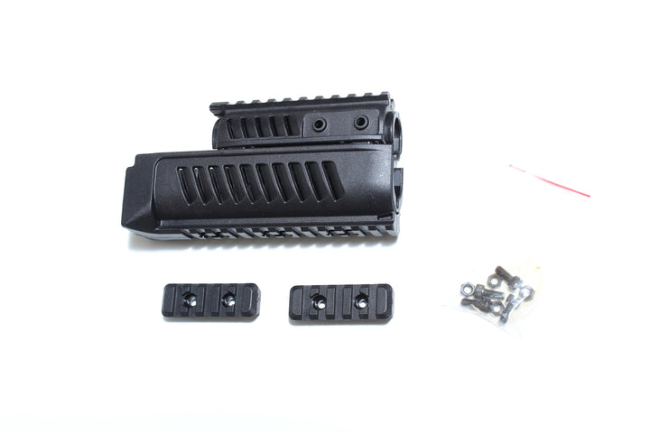 Fab Defense Ak-47 Quad Rail Polymer Handguard (Black or FDE)