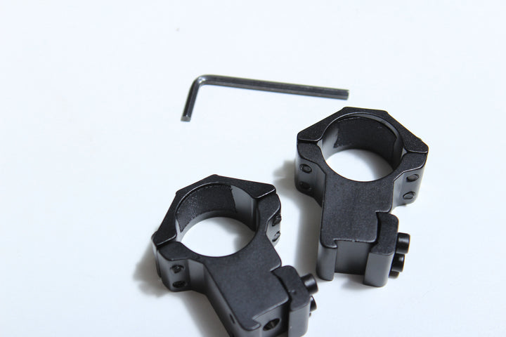 Rifle Scope Ring Set 11mm / 3/8 Dovetail (Medium or High, 25.4mm or 30mm)