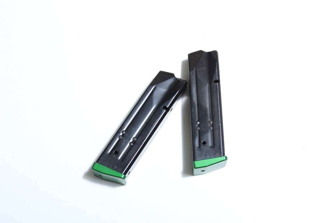CZ TS2 Original 10rnd 9mm Magazine With Green Metal Base (Used - Excellent Condition)