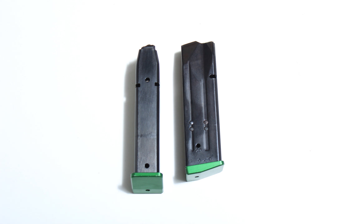CZ TS2 Original 10rnd 9mm Magazine With Green Metal Base (Used - Excellent Condition)