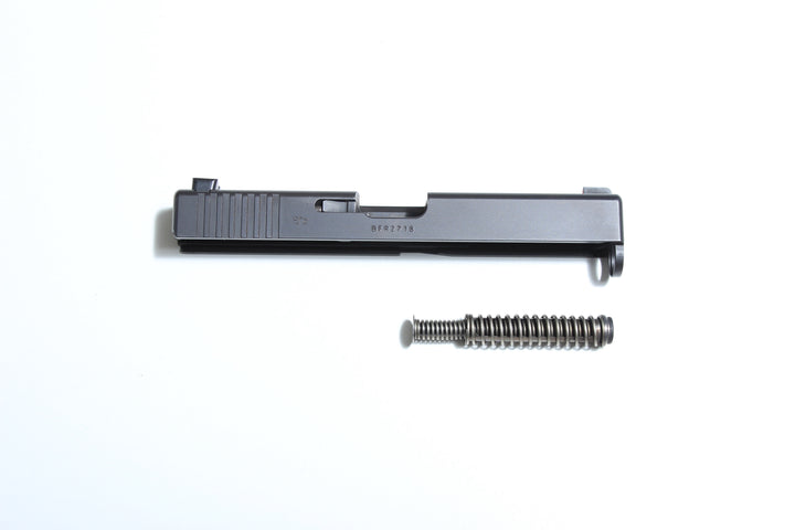 Glock 17 Gen 4 Slide With TruGlo Sights + Guide Rod (Very Good Condition) - Licence Required