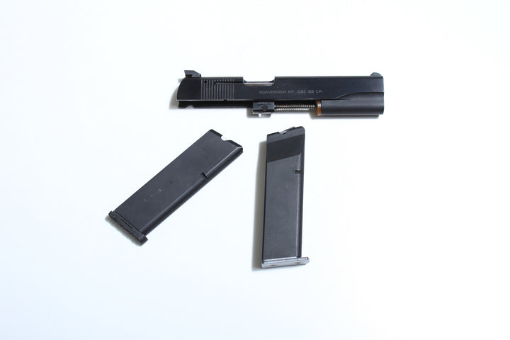 RARE Pro-Teck 1911 22LR Conversion Kit With 5" Club Legal Barrel + Two Magazines (Used - Excellent Condition)