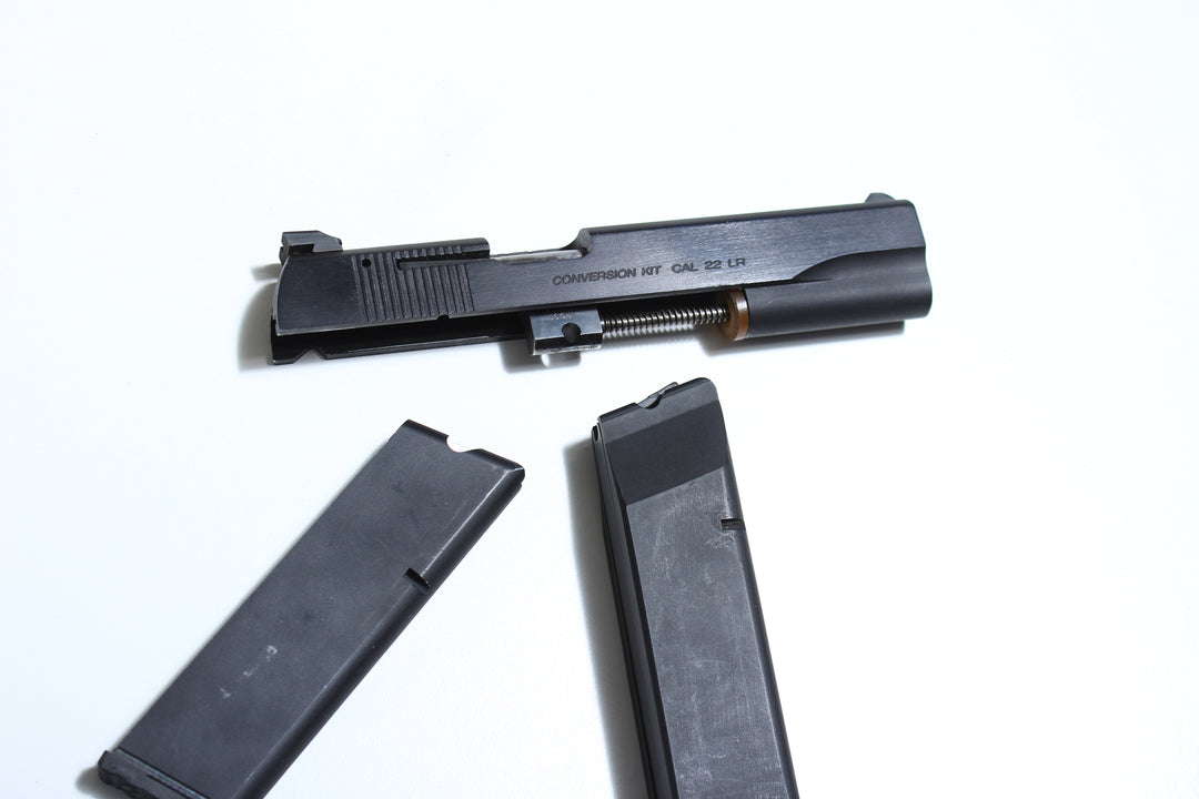 RARE Pro-Teck 1911 22LR Conversion Kit With 5" Club Legal Barrel + Two Magazines (Used - Excellent Condition)