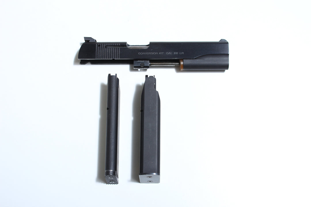 RARE Pro-Teck 1911 22LR Conversion Kit With 5" Club Legal Barrel + Two Magazines (Used - Excellent Condition)