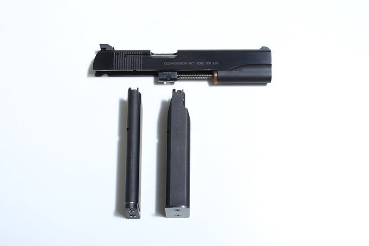 RARE Pro-Teck 1911 22LR Conversion Kit With 5" Club Legal Barrel + Two Magazines (Used - Excellent Condition)