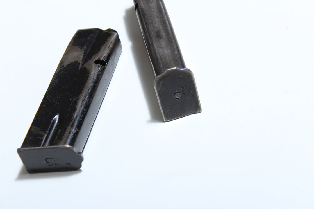 Browning Hi-Power 1967 Stampped & Proof Marked 13 Round 9mm Magazines (Used - Good Condition)