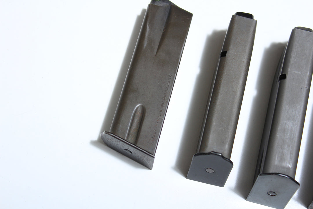 Original Military Finish Browning Hi-Power 13 Round 9mm Magazines (Used - Good Condition)