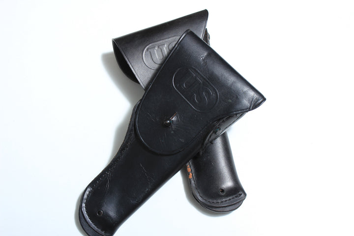US Military 1911 Un-issued Vietnam Black Leather Holster