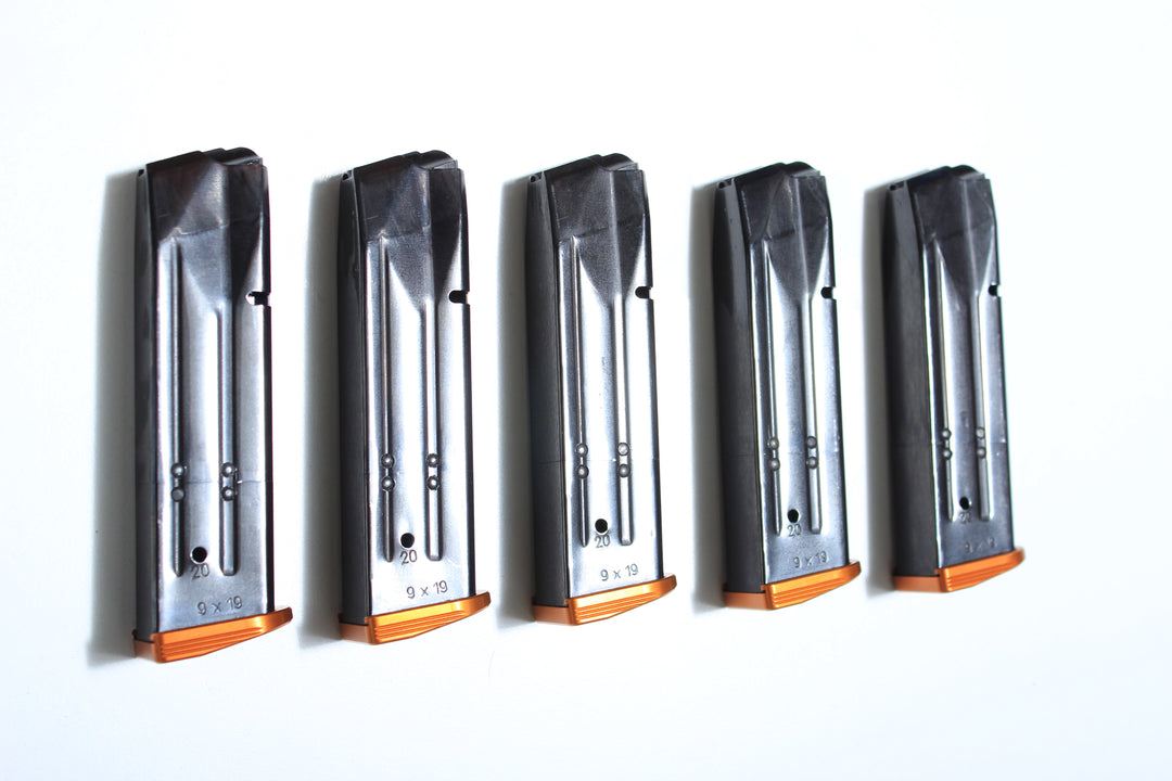 CZ TS2 Original 10rnd 9mm Magazine With Green Metal Base (Used - Excellent Condition)