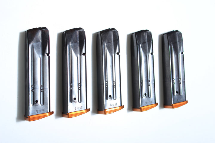 CZ TS2 Original 10rnd 9mm Magazine With Green Metal Base (Used - Excellent Condition)