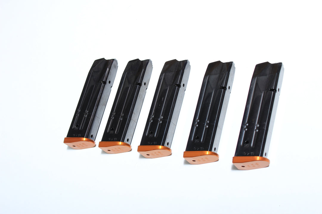 CZ TS2 Original 10rnd 9mm Magazine With Green Metal Base (Used - Excellent Condition)