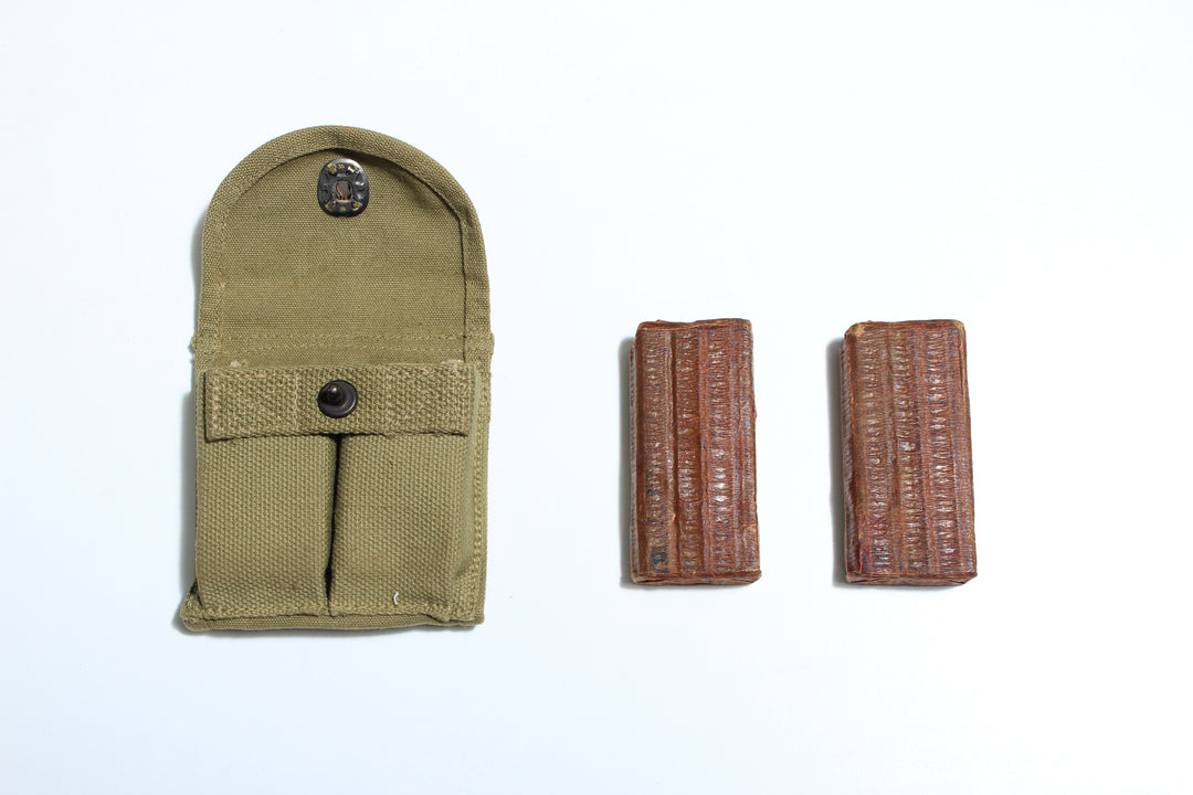 RARE M1 30CAL Carbine NEW 2 x 15 Shot Magazines + Un-issued Pouch Bundle