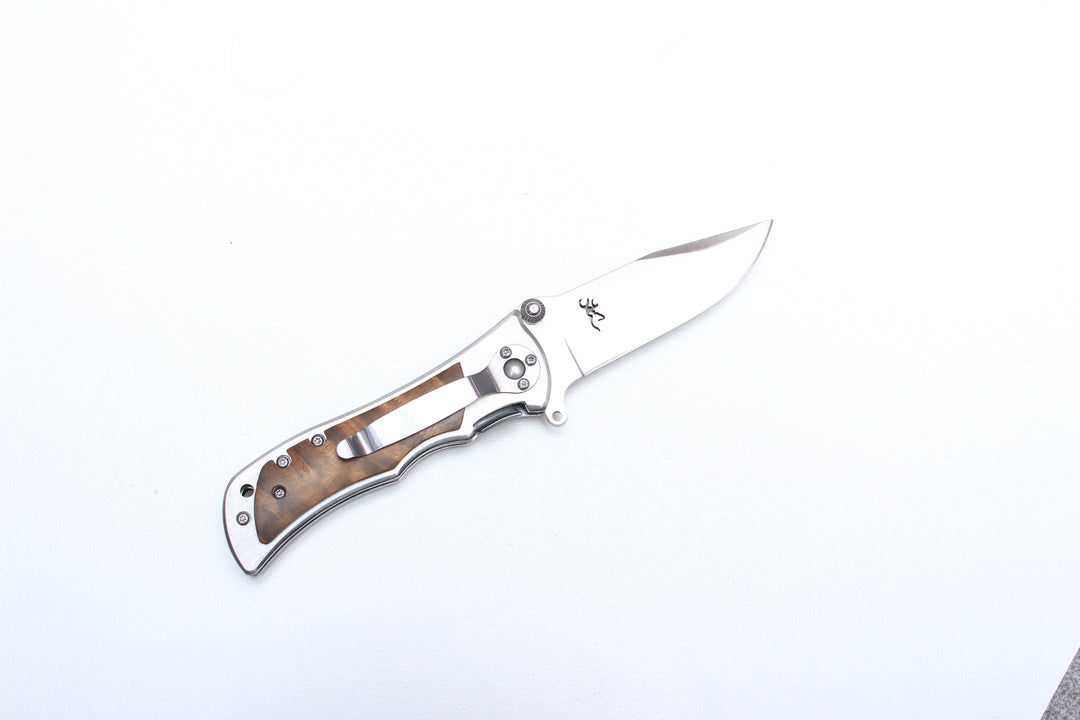 Browning Stainless Steel Folding Knife