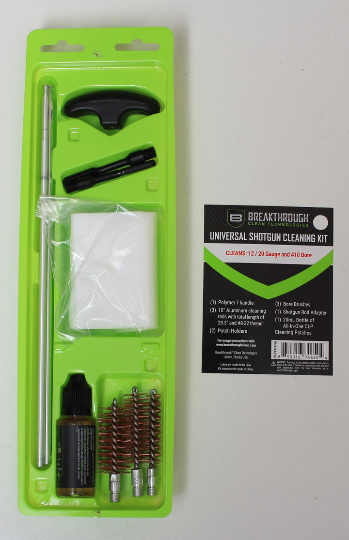 Breakthrough Universal Shotgun Cleaning Kit (12/ 20 Gauge and 410 Bore)