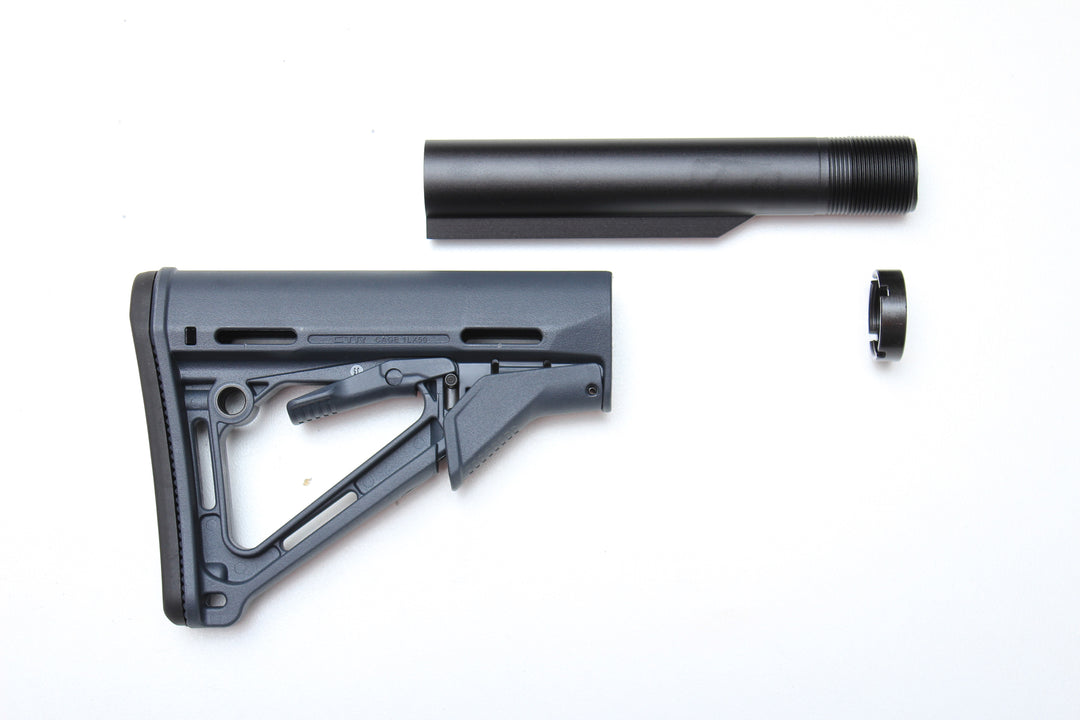 MOE MAGPUL Adjustable CTR Carbine Stock (Black / Grey)