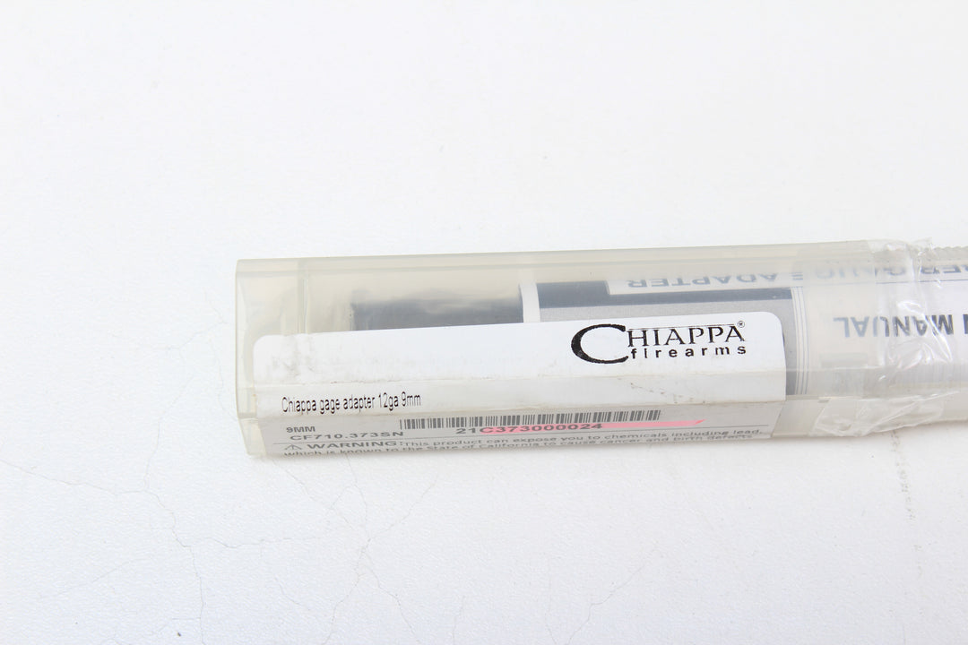 Chiappa Firearms 12 Gauge Adapter Rifled Insert 45ACP/.357/.38/9mm