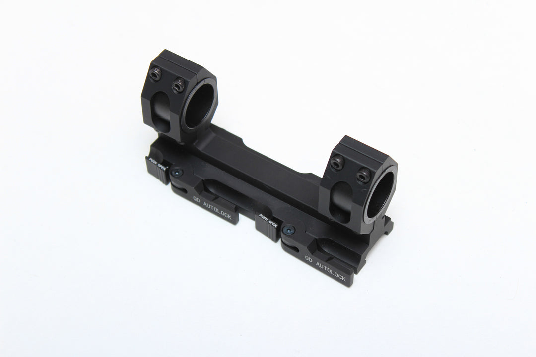 Quick Release Picatinny Rail Scope Mount 25-30mm