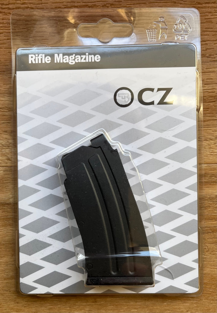 CZ ZKM 22LR Factory Original "Steel" Magazine - Fits CZ 457/452/453/512/455/515 & also fit Lithgows L101 rifles