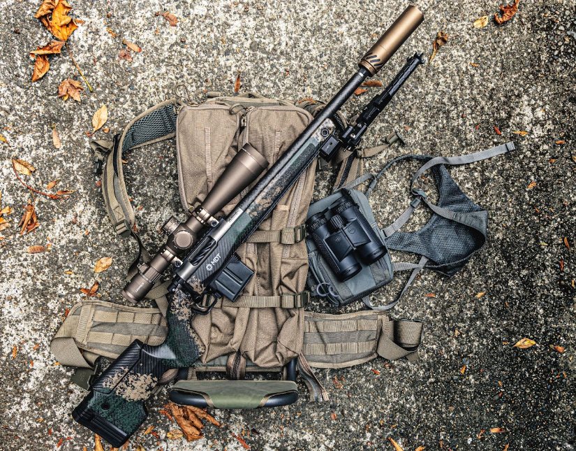 MDT Carbon Rifle Stock (For Remington 700 SA RH)