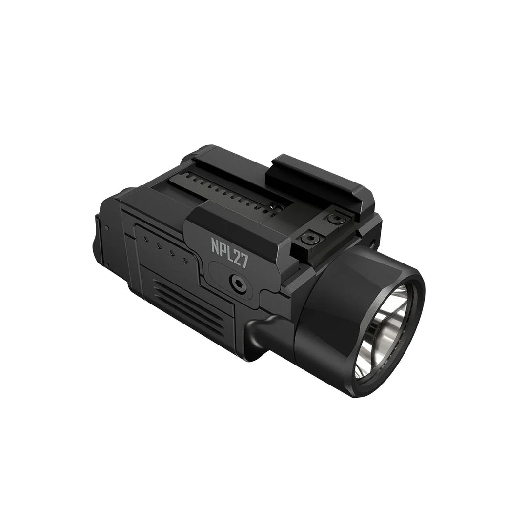 NITECORE Compact Tactical Rechargable Weapon Light (650 Lumens, 410M)