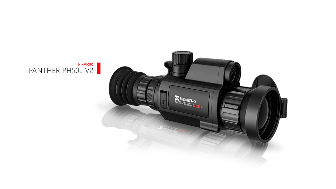 HIKMICRO Panther PH50L 2.0 + Scope Rail Mount (3 Hole)