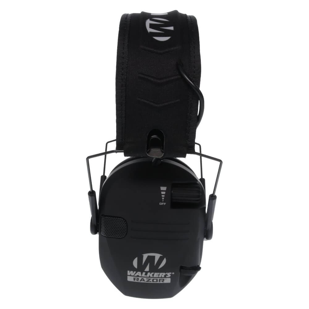 WALKERS RAZOR PATRIOT SERIES SLIM ELECTRONIC EAR MUFF - Black Colour