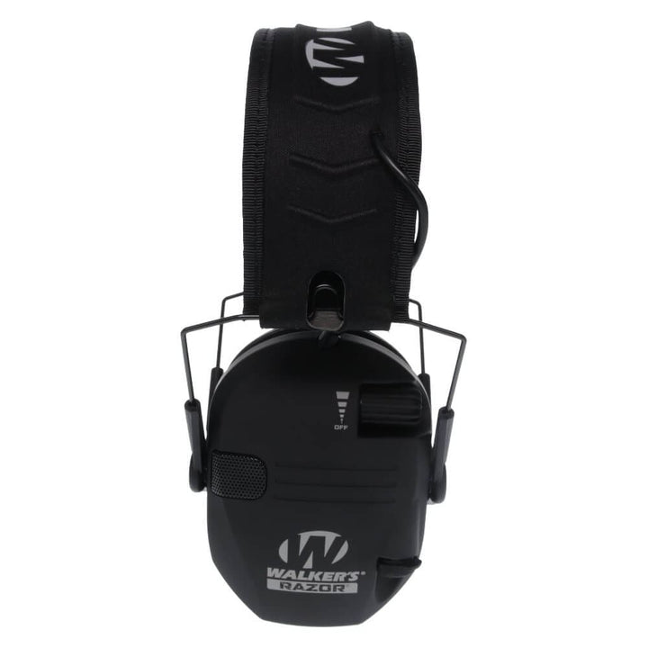 WALKERS RAZOR PATRIOT SERIES SLIM ELECTRONIC EAR MUFF - Black Colour
