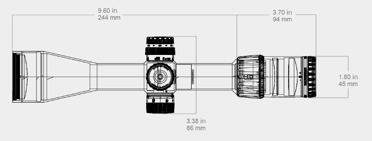 Taurus 2-16x50 HD SFP Riflescope