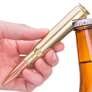 Lucky Shot 50 Cal Bottle Opener