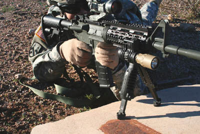 Fab Defense PLS Flashlight Side Mount 1 INCH - Quick Release