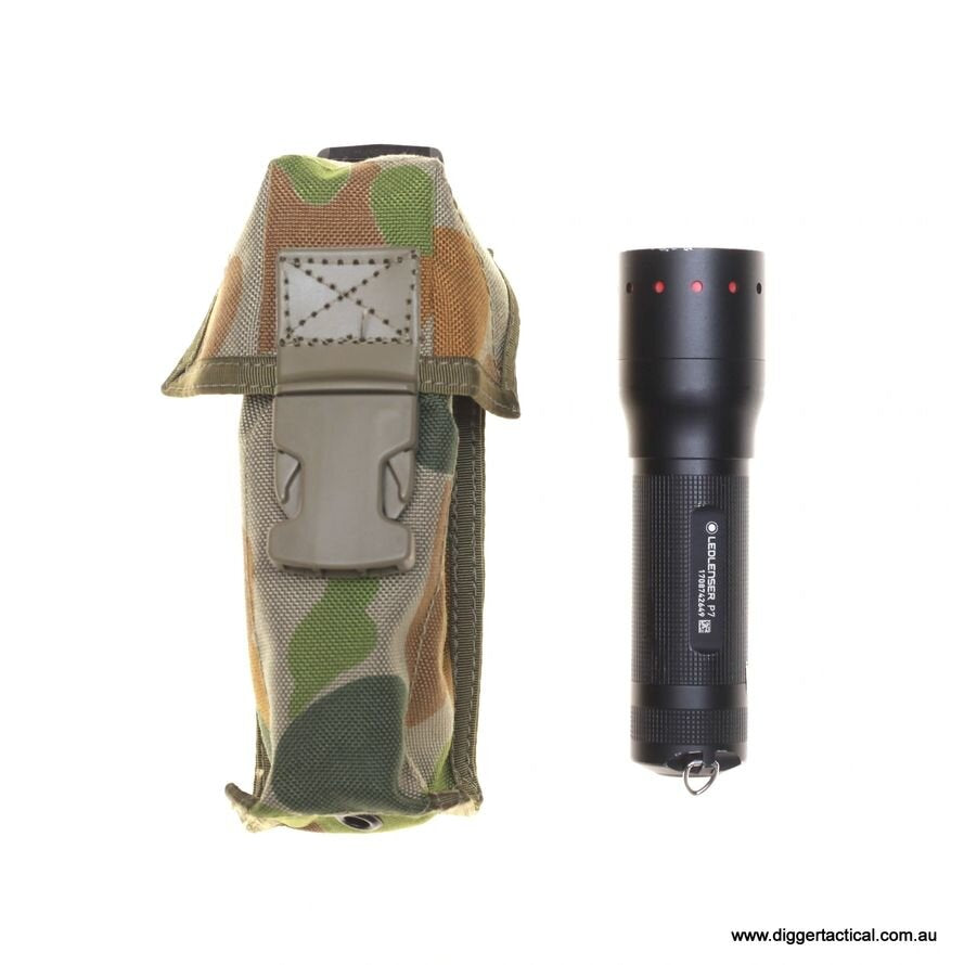 Sord P7 Torch Pouch Auscam