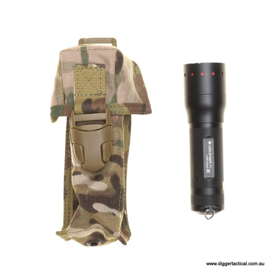 Sord P7 Torch Pouch Multicam