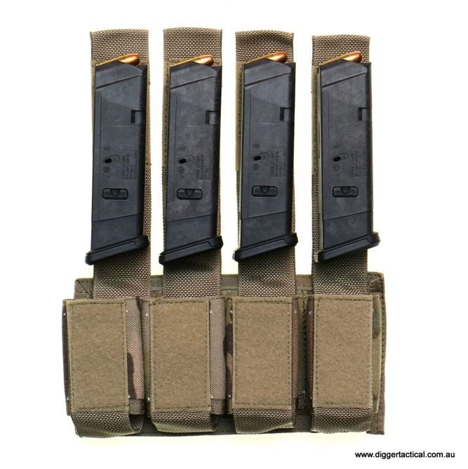 4 X 9mm Glock 10 Round Magpul Pmag Multicam Pack