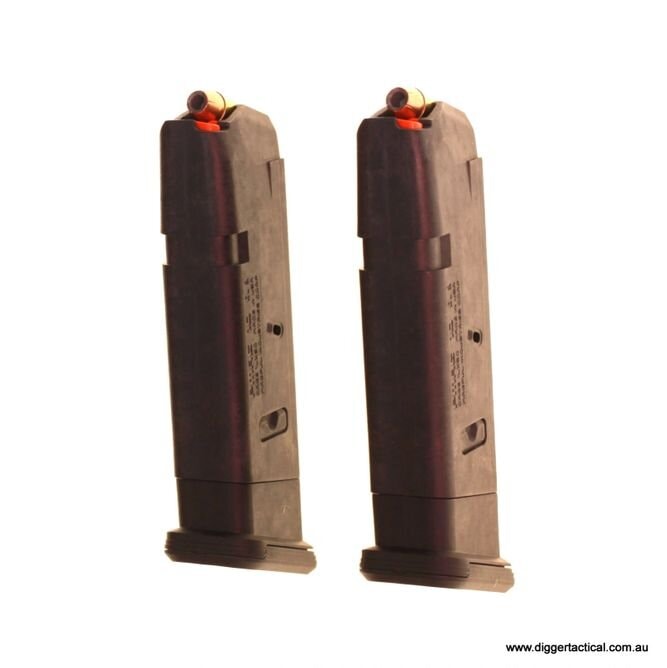 2 X Magpul 10 Round Glock 9mm Pmag Pack