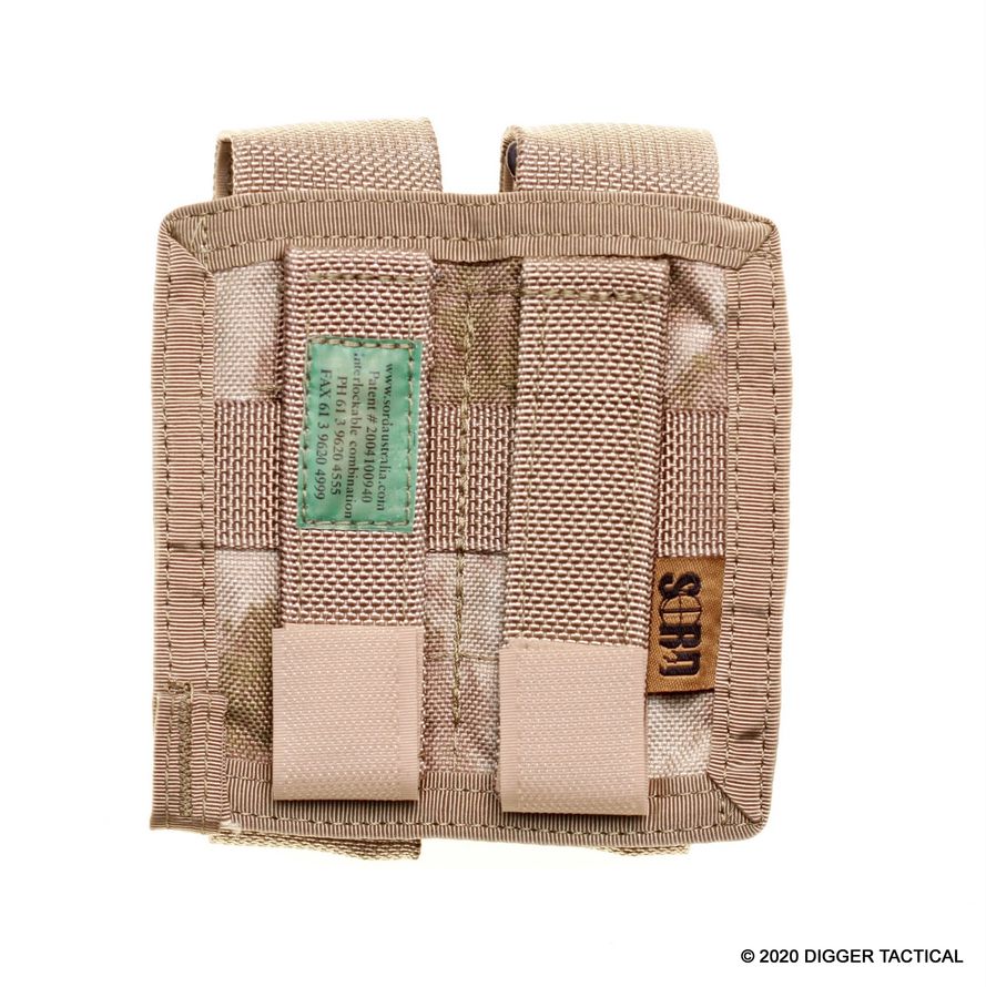 Sord Vertical Twin Pistol Mag Pouch Atacs