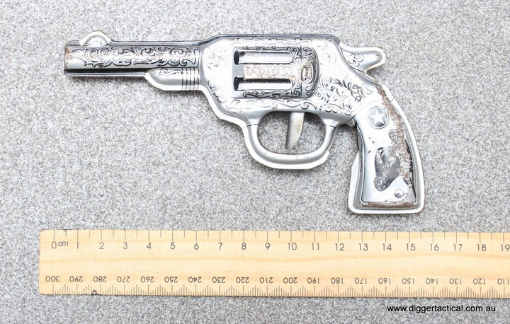 Vintage Tin Toy Gun Circa Approx 1950