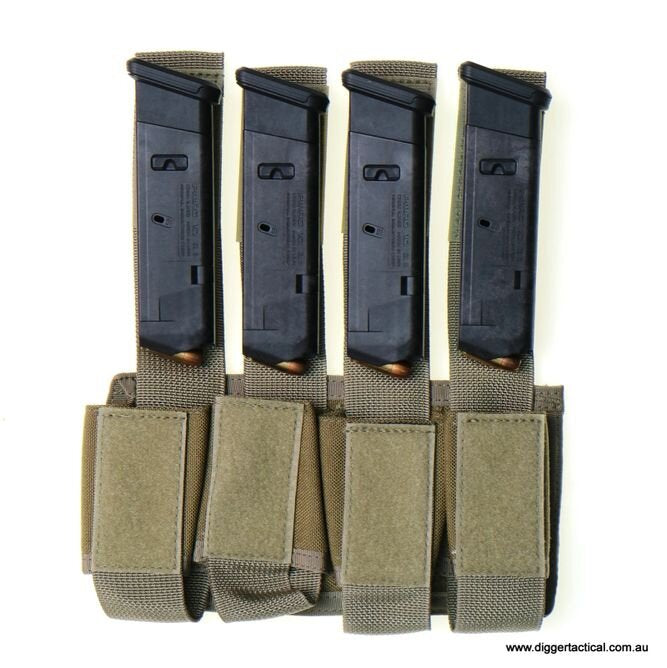 4 X 9mm Glock 10 Round Magpul Pmag Olive Pack