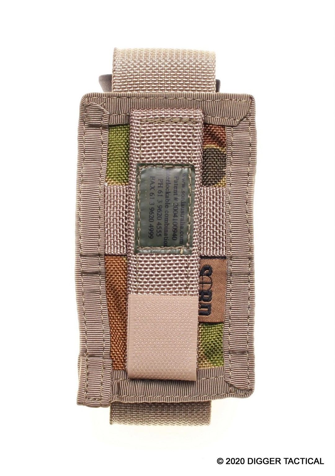 Sord 45Acp Double Stack Single Mag Pouch Auscam